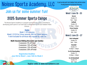 Noises Sports Academy 2025